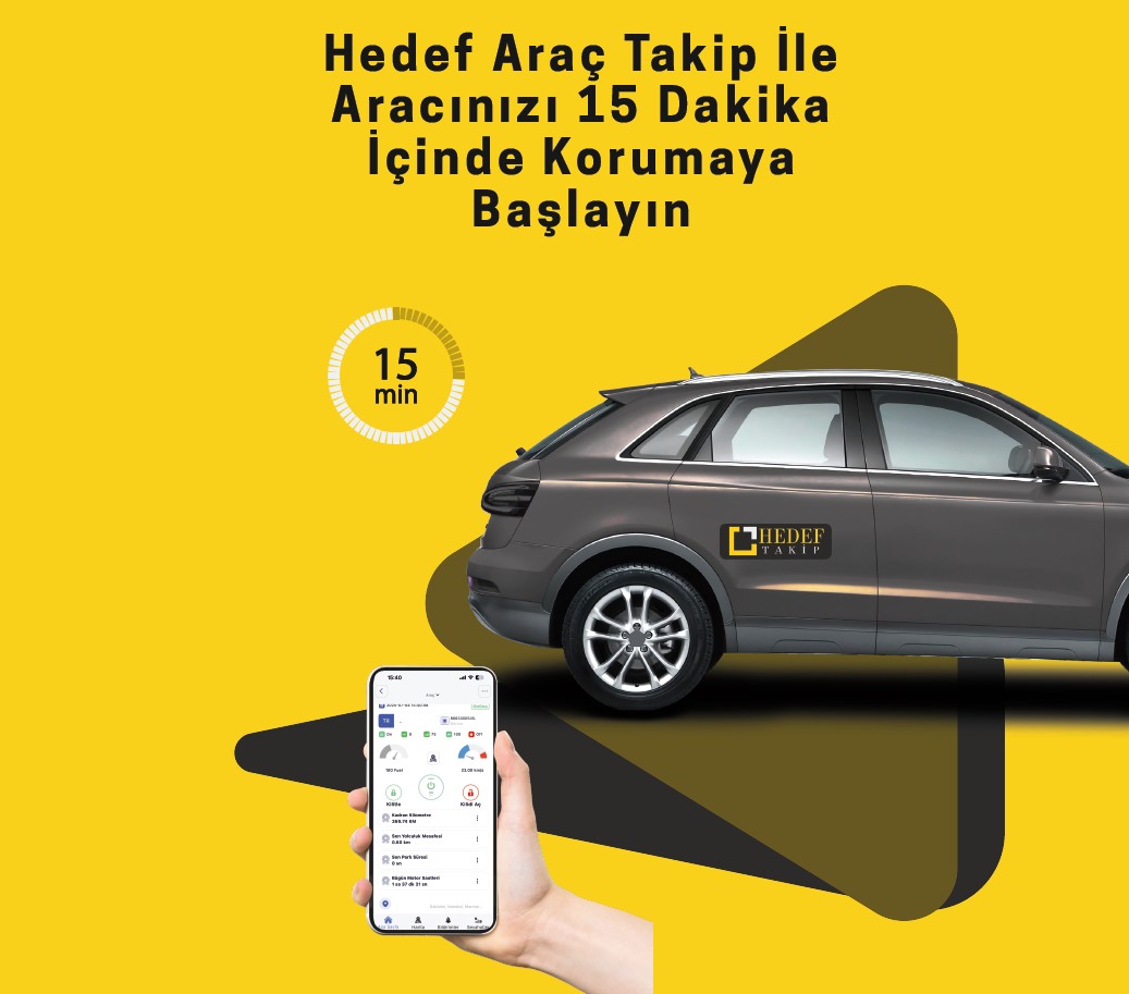 Hedef Araç Takip - 15 Dakikada Koruma Başlatın